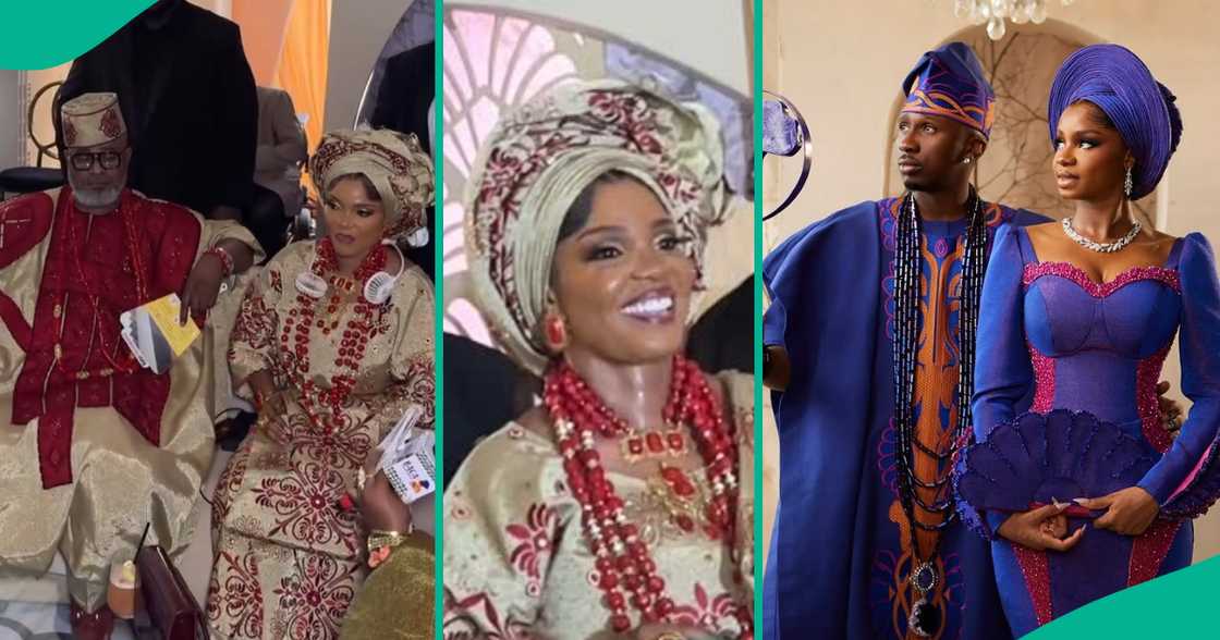 Iyabo Ojo and ex-husband dance at daughter Priscilla's wedding Iyabo Ojo and ex-husband dance at daughter Priscilla's wedding