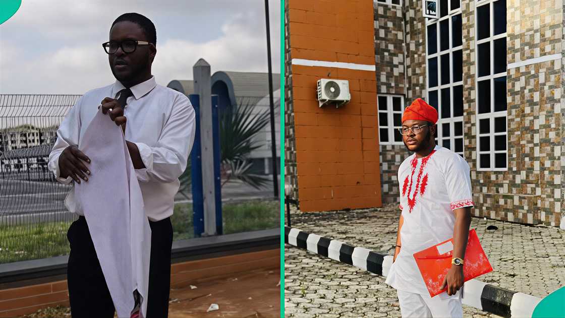 A Nigerian PhD takes to the streets to protest against unemployment A Nigerian PhD takes to the streets to protest against unemployment