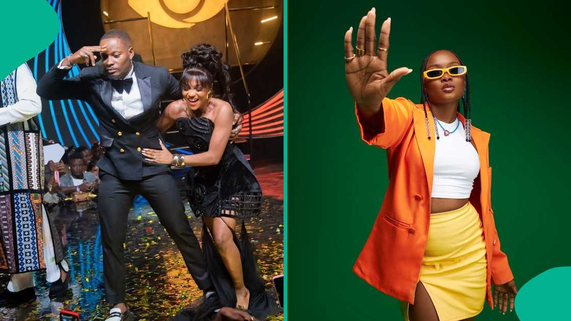 Ilebaye reacts following Kellyrae's win. Ilebaye reacts following Kellyrae's win.