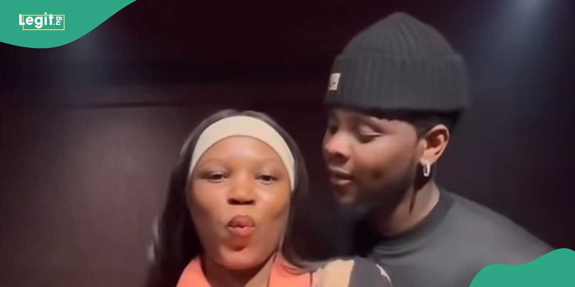 Kizz Daniel's wife shares her story in new video.
