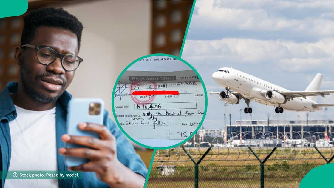 Mixed reactions trail cost of London-Lagos flight back in 2011 as man shares old air ticket