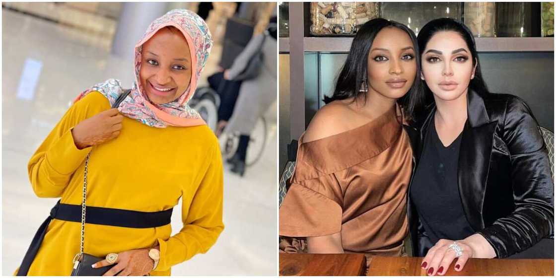 Rahama Sadau na fuskantar caccaka sakamakon hoton da ta saki a yanar gizo Rahama Sadau na fuskantar caccaka sakamakon hoton da ta saki a yanar gizo