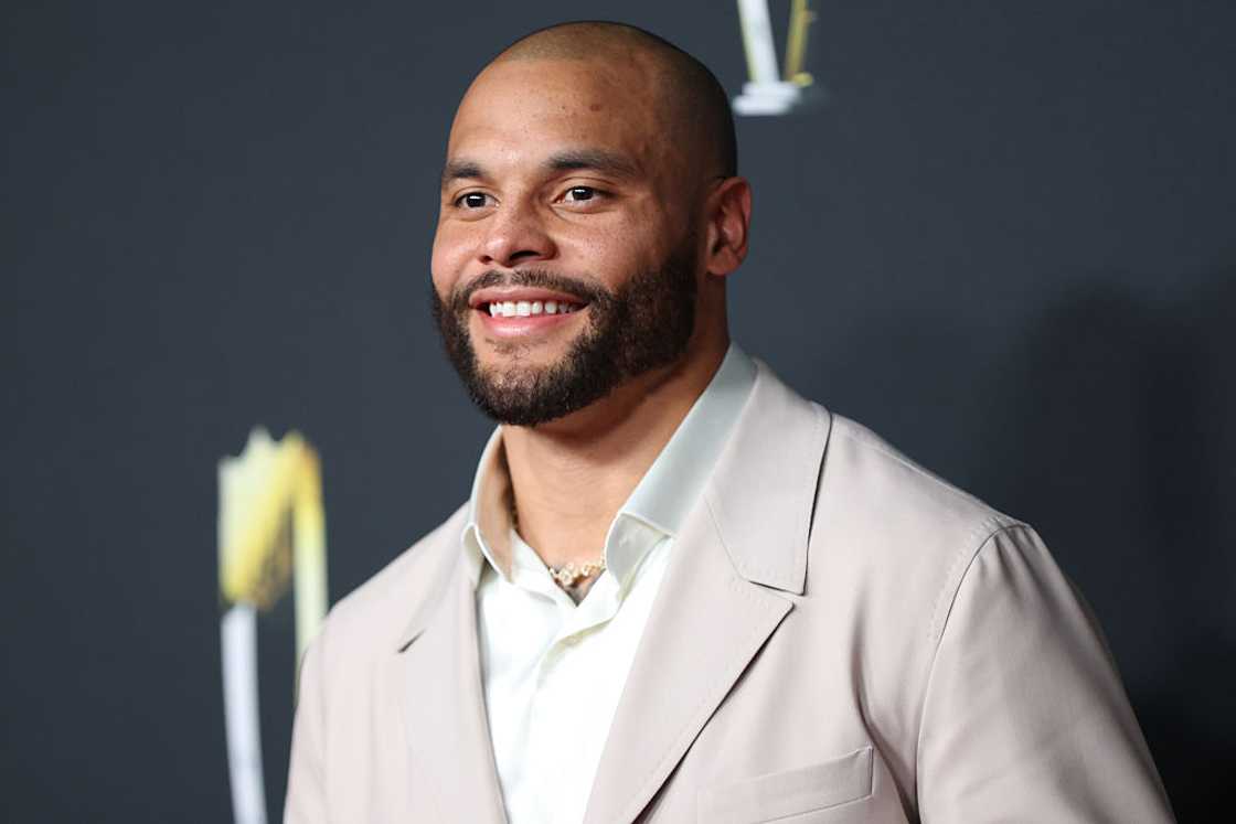 Dak Prescott appears at an event Dak Prescott appears at an event