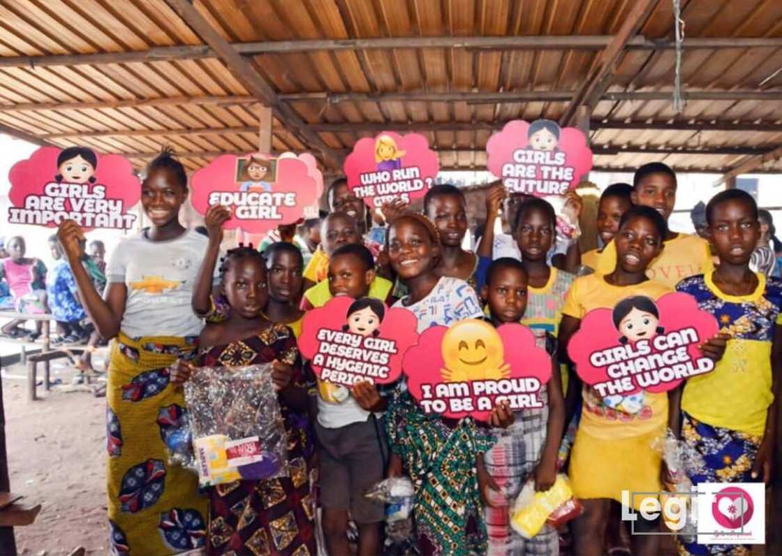 menstrual hygiene, Makoko, girlchild, women in Makoko, rural communities