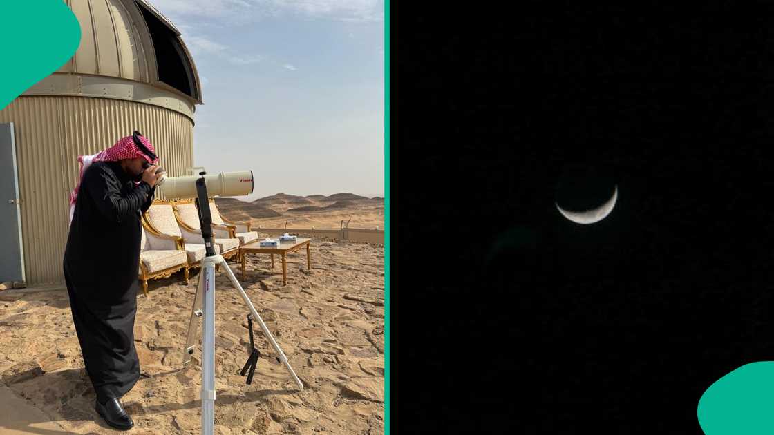 Yadda aka duba wata a Saudiyya Yadda aka duba wata a Saudiyya