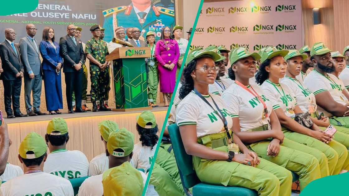 NYSC members and staff during the NYSC Partners NGX For Corps Investment event