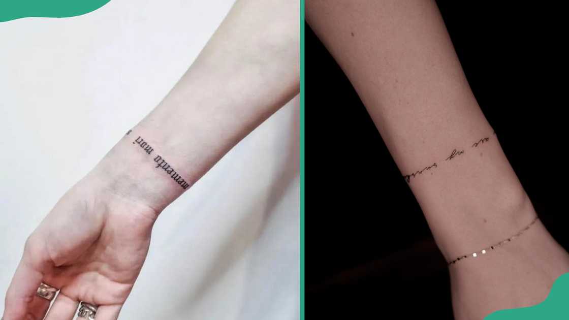 Quote bracelet tattoos Quote bracelet tattoos