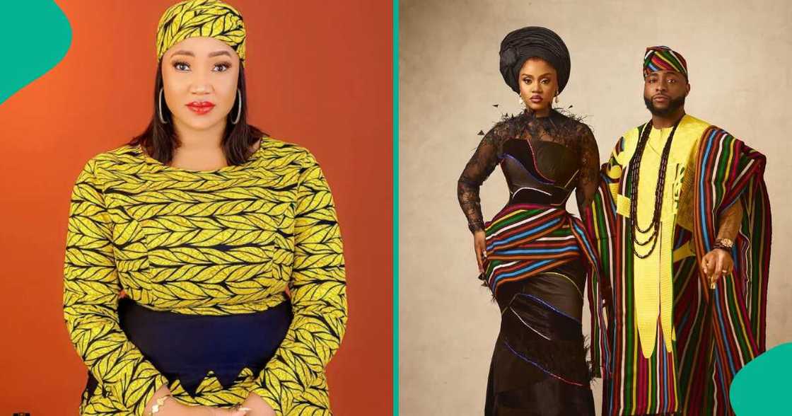 Chivido: Judy Austin reacts to Davido and Chioma's pre-wedding photos. Chivido: Judy Austin reacts to Davido and Chioma's pre-wedding photos.