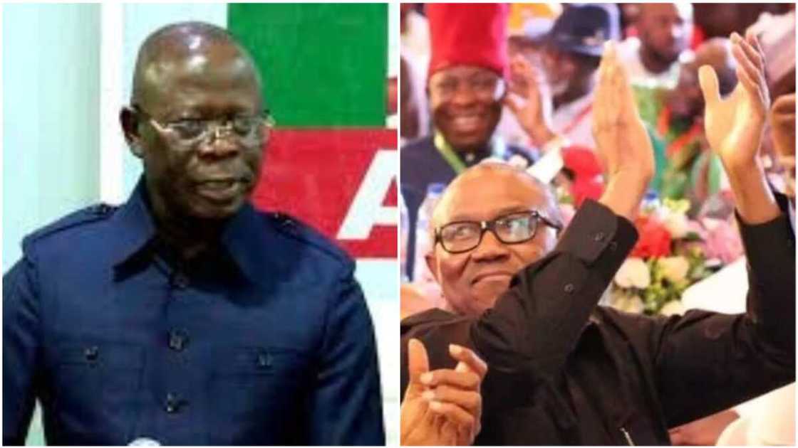 Adams Oshiomhole/Peter Obi/Labour Party/APC/2023 elections