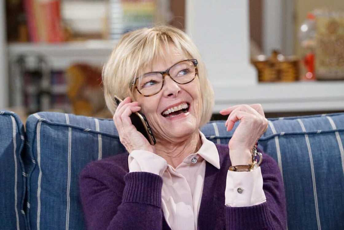 Jane Curtin on the United We Fall show Jane Curtin on the United We Fall show