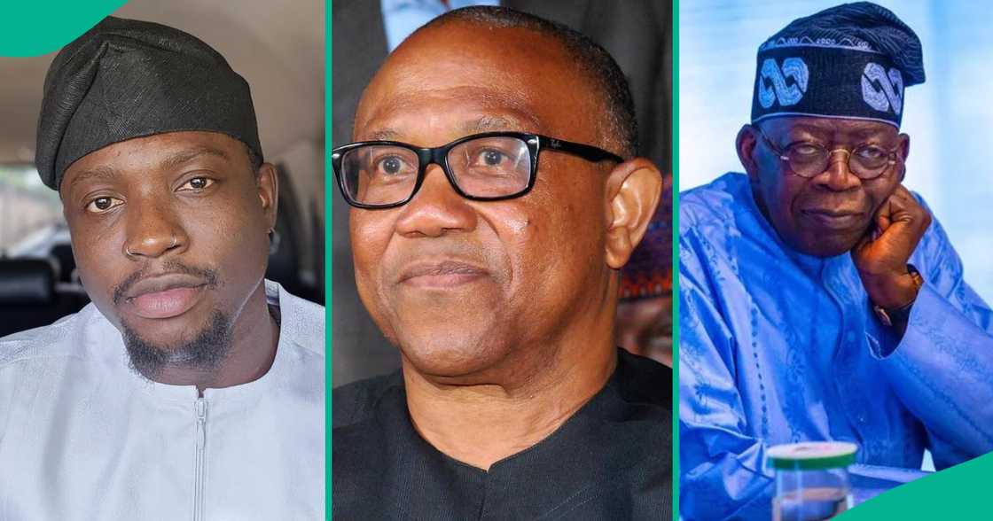 VeryDarkMan reacts to being compared to Peter Obi by President Tinubu’s aide, Daniel Bwala. VeryDarkMan reacts to being compared to Peter Obi by President Tinubu’s aide, Daniel Bwala.
