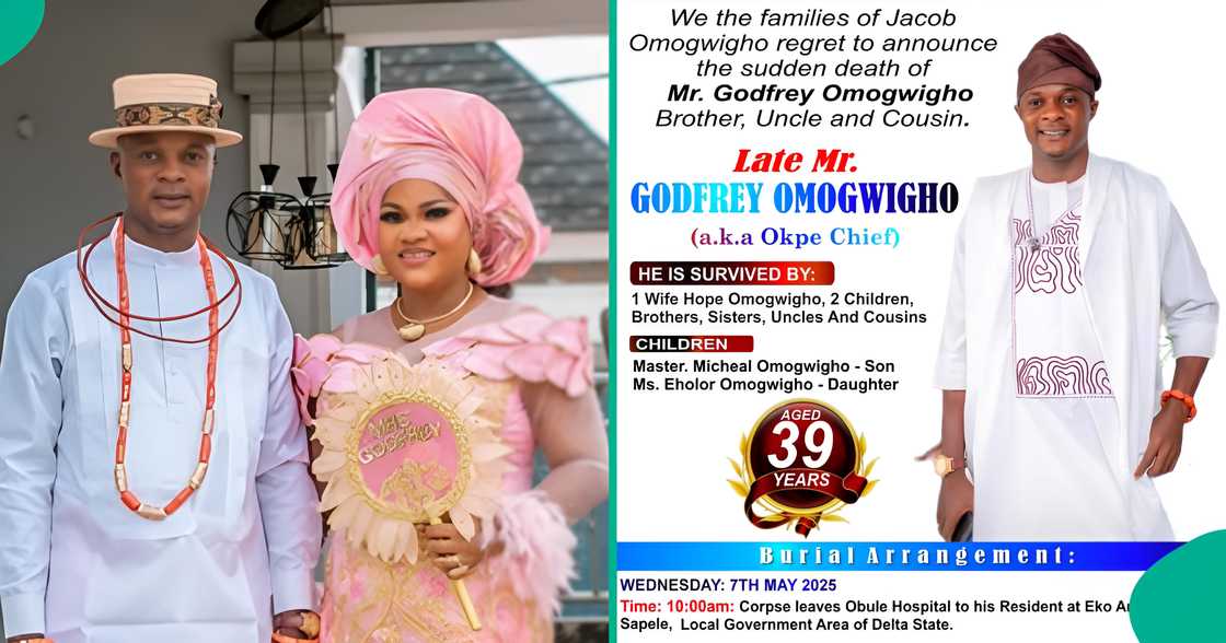 A Nigerian lady mourns her husband’s sudden death and shares his last promise to their daughter. A Nigerian lady mourns her husband’s sudden death and shares his last promise to their daughter.