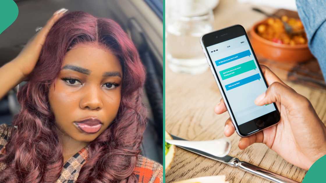 Lady shares message she received from her sister's boyfriend.