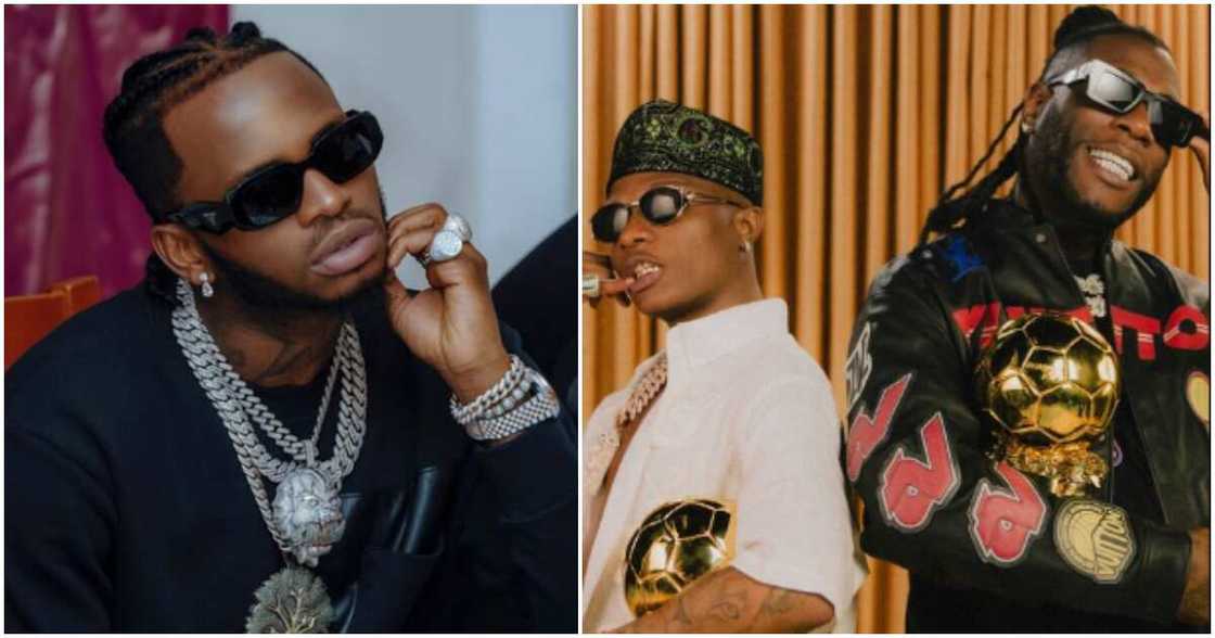 Diamond Platnumz, Wizkid, Burna Boy