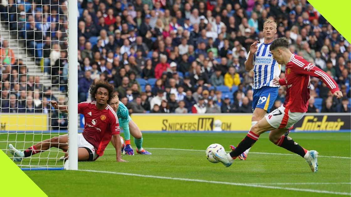 Reason Garnacho's goal for Man United against Brighton was ruled out for offside Reason Garnacho's goal for Man United against Brighton was ruled out for offside