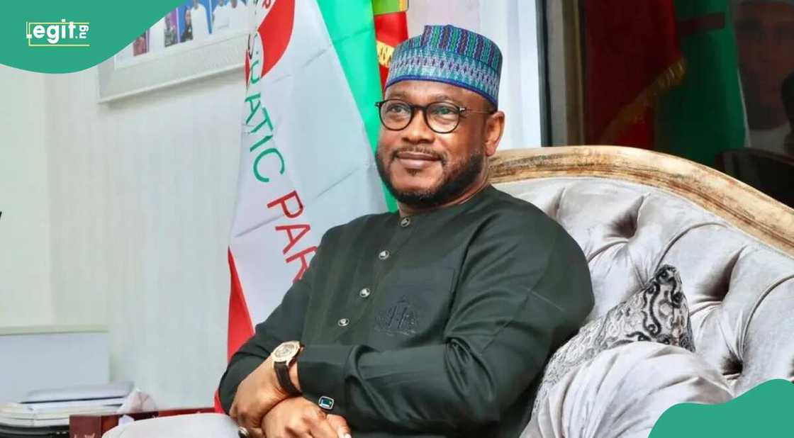 Gwamna Dauda Lawal na PDP. Gwamna Dauda Lawal na PDP.