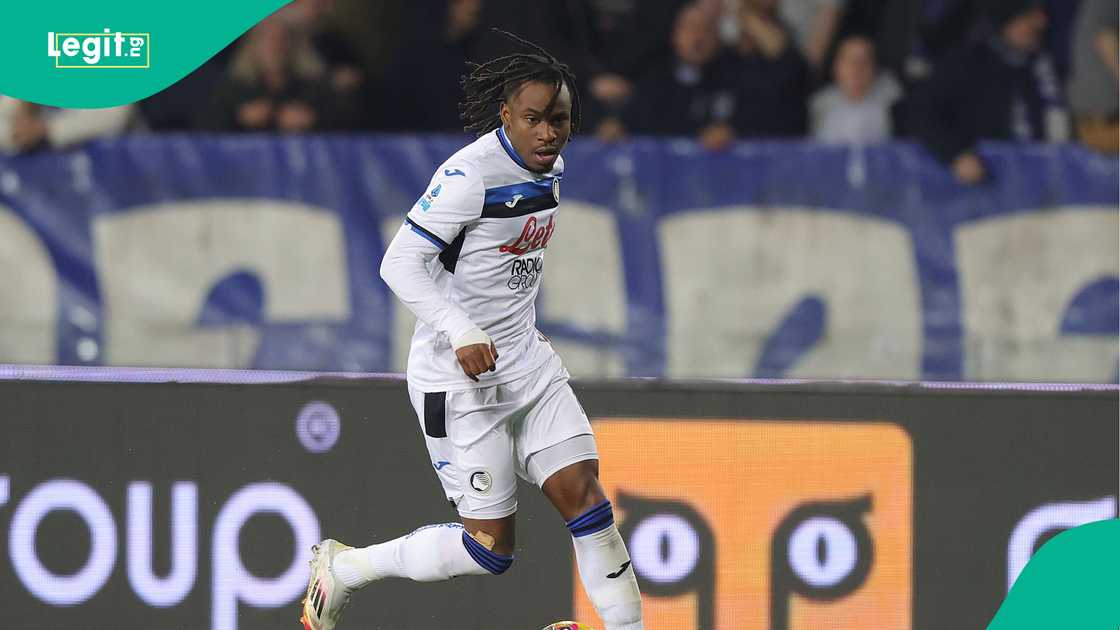 Ademola Lookman, Atalanta, Stadio Carlo Castellani, Empoli, Italy, Serie A. Ademola Lookman, Atalanta, Stadio Carlo Castellani, Empoli, Italy, Serie A.