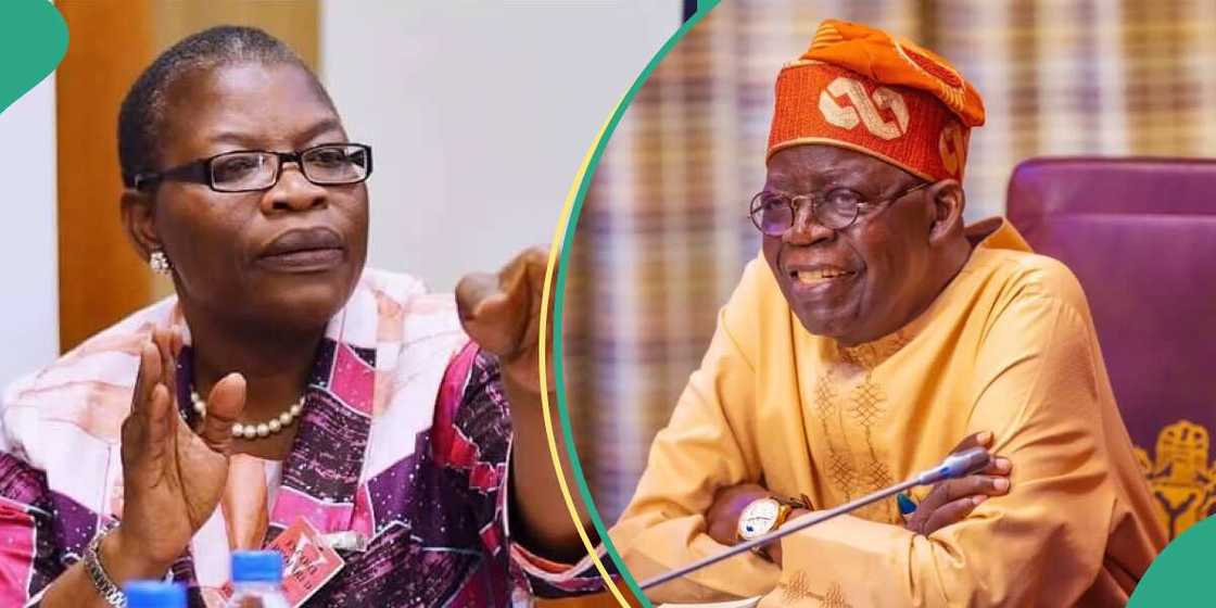 The former minister insists on not singing "Nigeria we hail thee" The former minister insists on not singing "Nigeria we hail thee"
