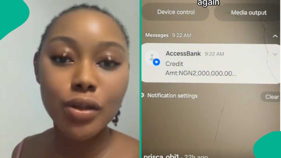Nigerian lady gets N2 million from stranger.