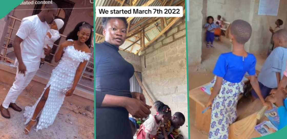 Running a school/Couple becomes successful. Running a school/Couple becomes successful.