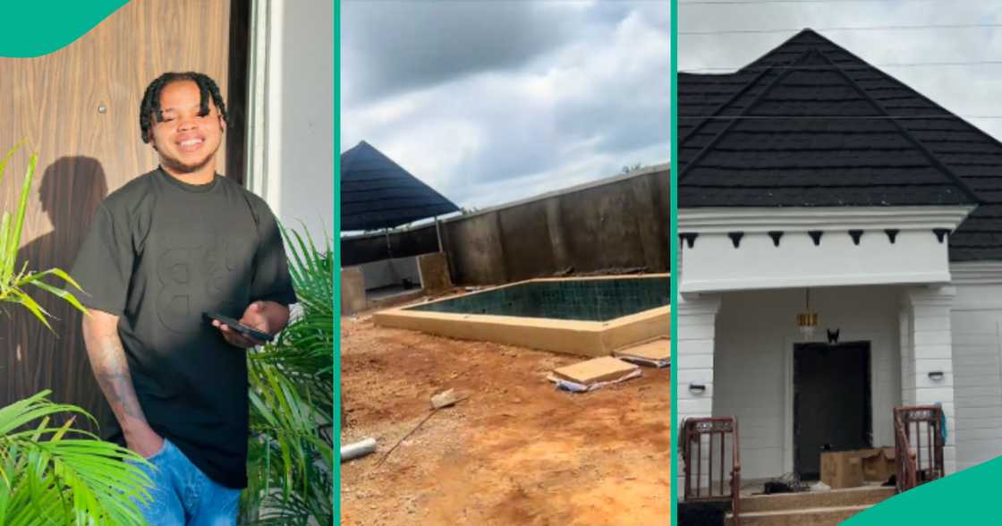 Building project in Nigeria/stone-coated roofing materials. Building project in Nigeria/stone-coated roofing materials.