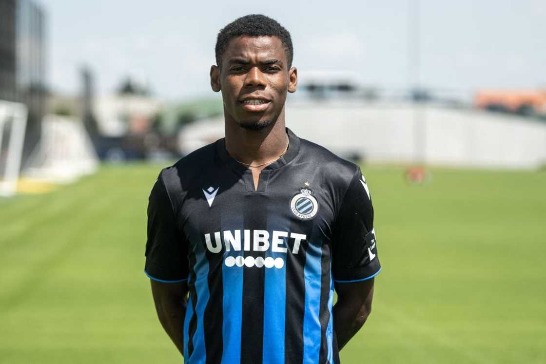 Raphael Onyedika in Knokke-Heist. Raphael Onyedika in Knokke-Heist.
