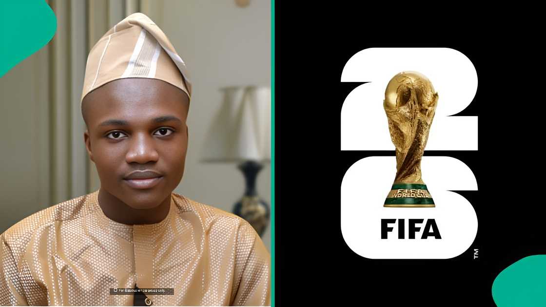 A man reacts as FIFA shares 2026 World Cup update, amid Nigeria vs DR Congo eligibility dispute and playoff controversy over alleged ineligible players. A man reacts as FIFA shares 2026 World Cup update, amid Nigeria vs DR Congo eligibility dispute and playoff controversy over alleged ineligible players.