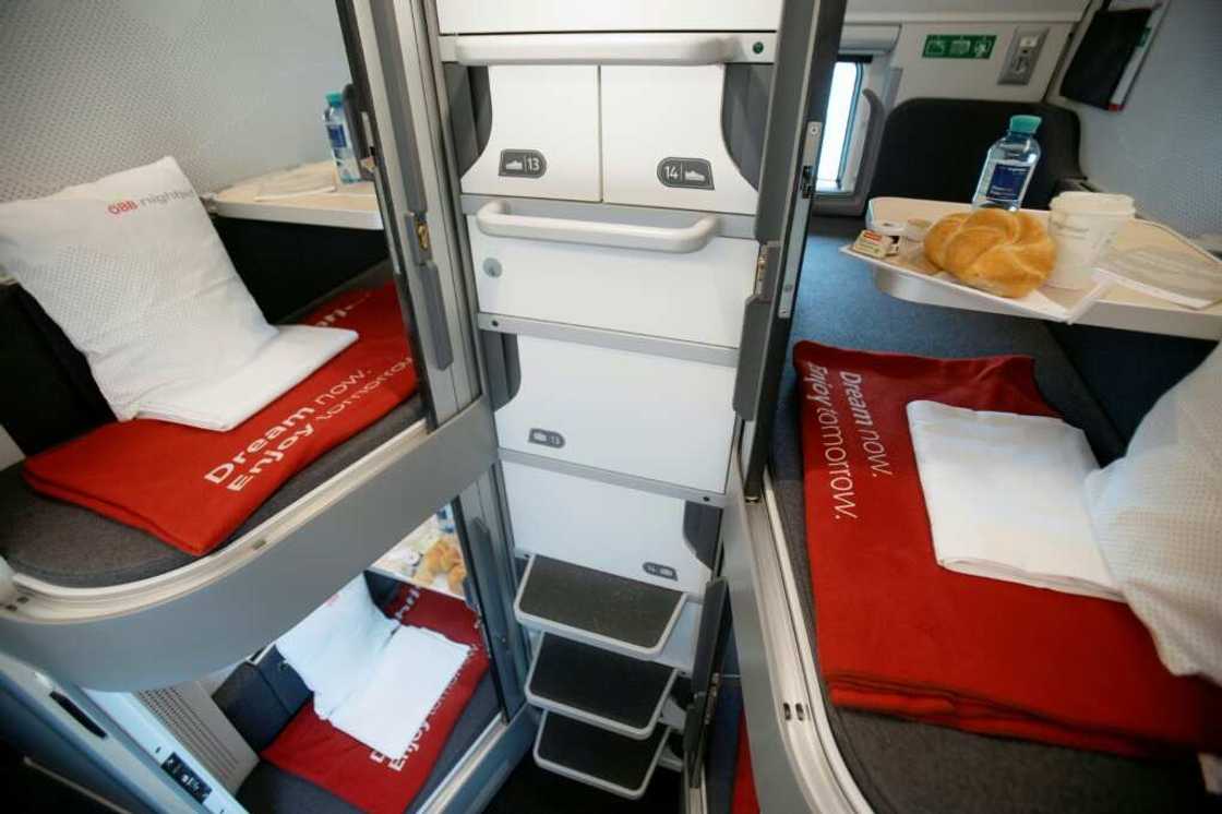 The new trains feature a modern design, more privacy and more shower facilities The new trains feature a modern design, more privacy and more shower facilities