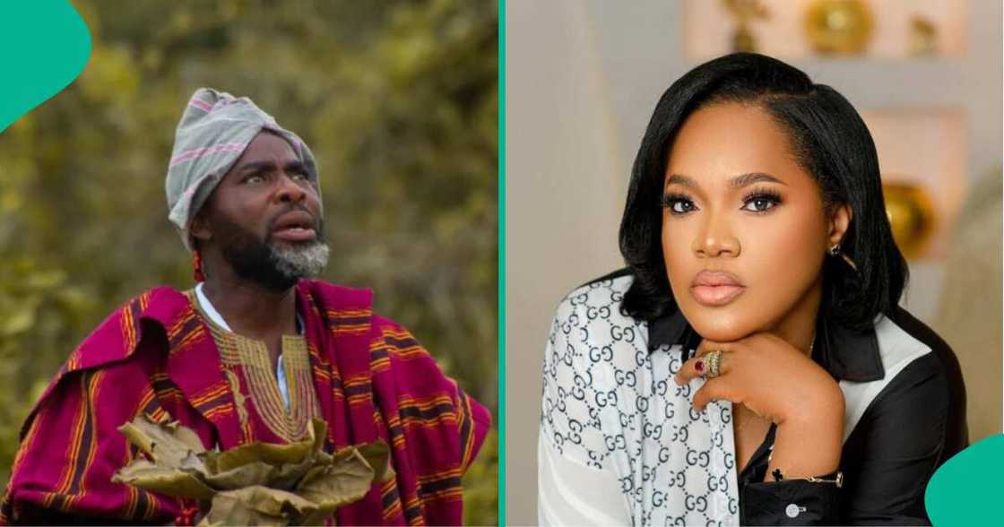 Toyin Abraham: Ibrahim Chatta curses online trolls. Toyin Abraham: Ibrahim Chatta curses online trolls.