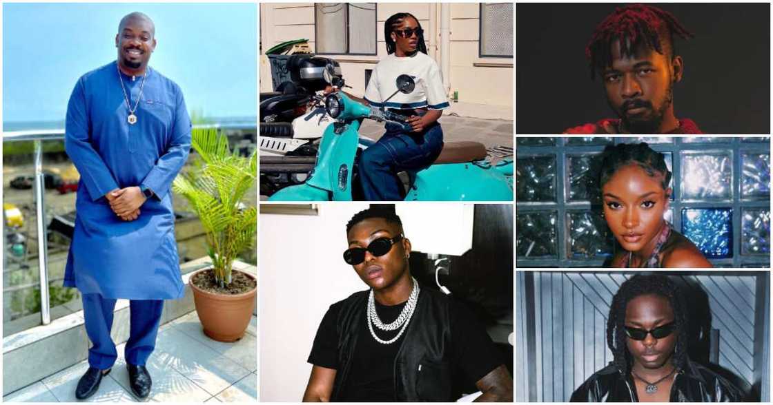 Photos of Don Jazzy, Reekado Banks, Tiwa Savage, Ayra starr, Johnny Drille and Bayani Photos of Don Jazzy, Reekado Banks, Tiwa Savage, Ayra starr, Johnny Drille and Bayani