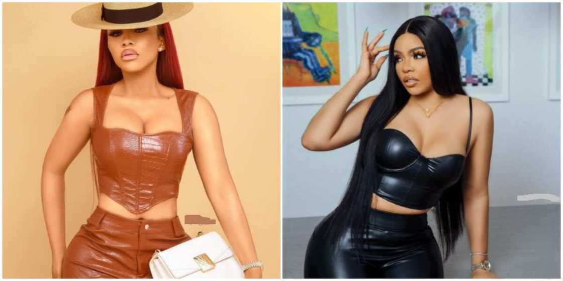 Photos of Mercy Eke and Nengi Hampson. Photos of Mercy Eke and Nengi Hampson.