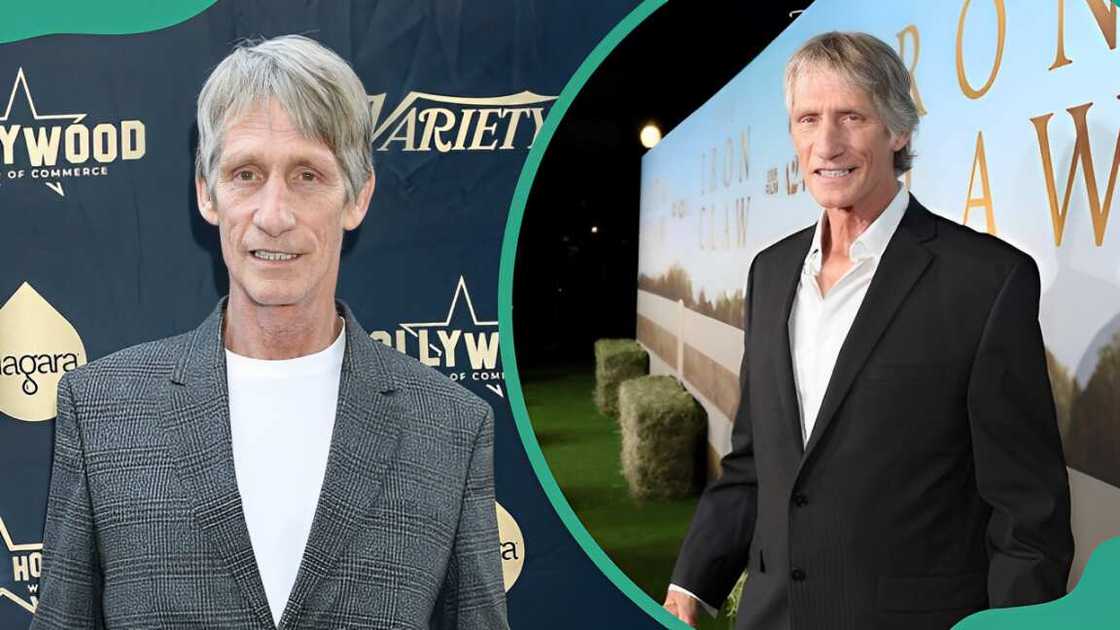 Kevin Von Erich in Los Angeles, California (L), Kevin Von Erich at The Texas Theatre in Dallas, Texas (R). Kevin Von Erich in Los Angeles, California (L), Kevin Von Erich at The Texas Theatre in Dallas, Texas (R).