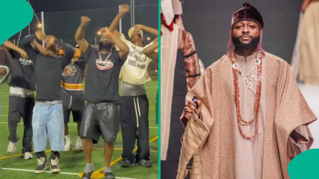 Davido shares official Awuke dance. Davido shares official Awuke dance.