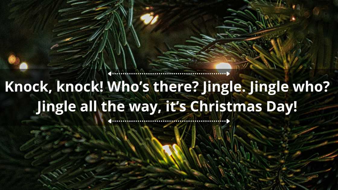 Christmas knock-knock jokes