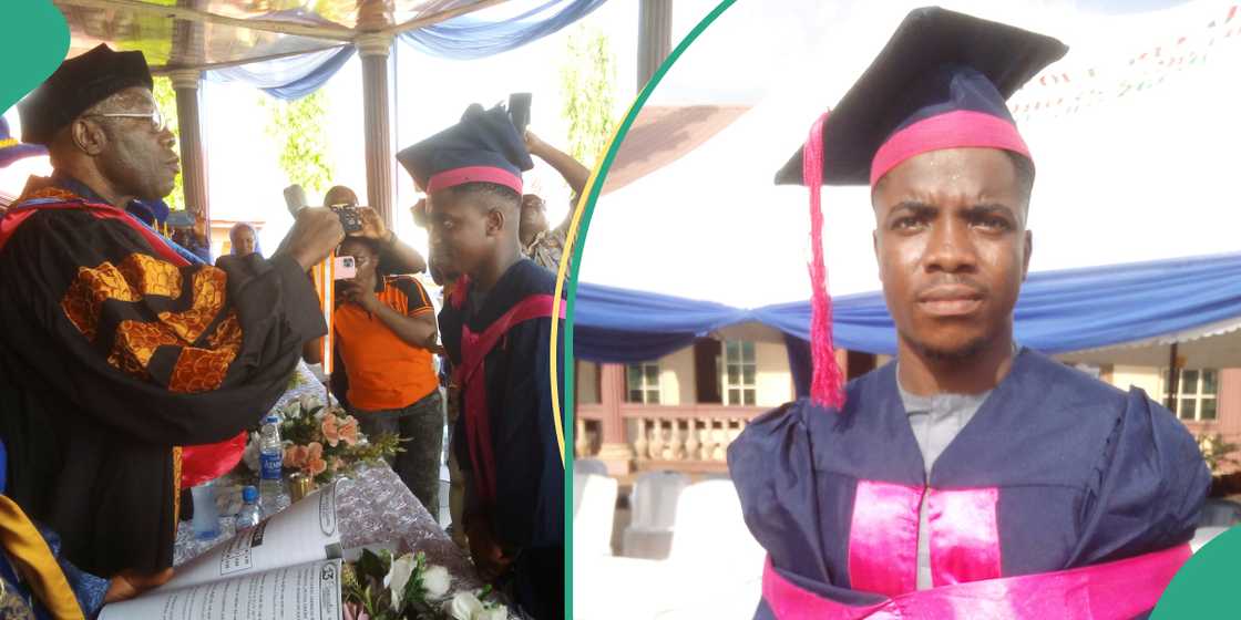 Tansian University's best graduating student. Tansian University's best graduating student.