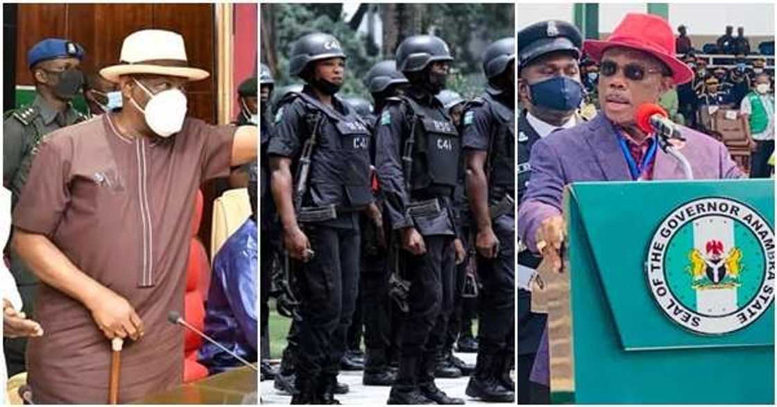 Nigerian Southeast governor imposes curfew over insecurity Nigerian Southeast governor imposes curfew over insecurity