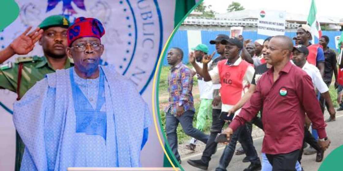 Shugaba Tinubu da NLC. Shugaba Tinubu da NLC.