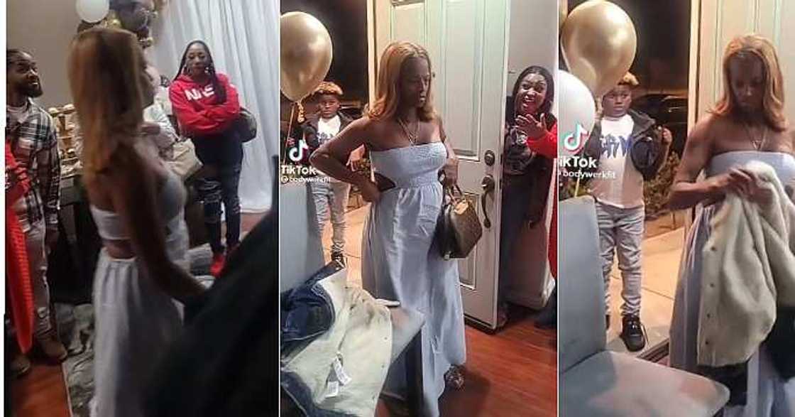 Lady snubs friends who organized surprise birthday party for her