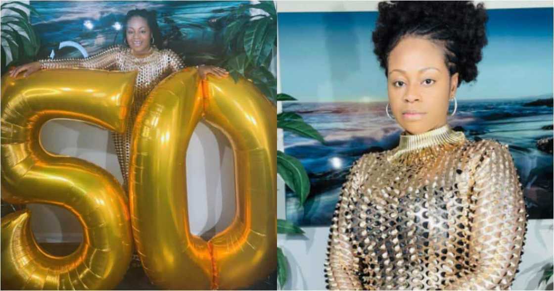 Ghanaian woman marks 50th birthday Ghanaian woman marks 50th birthday