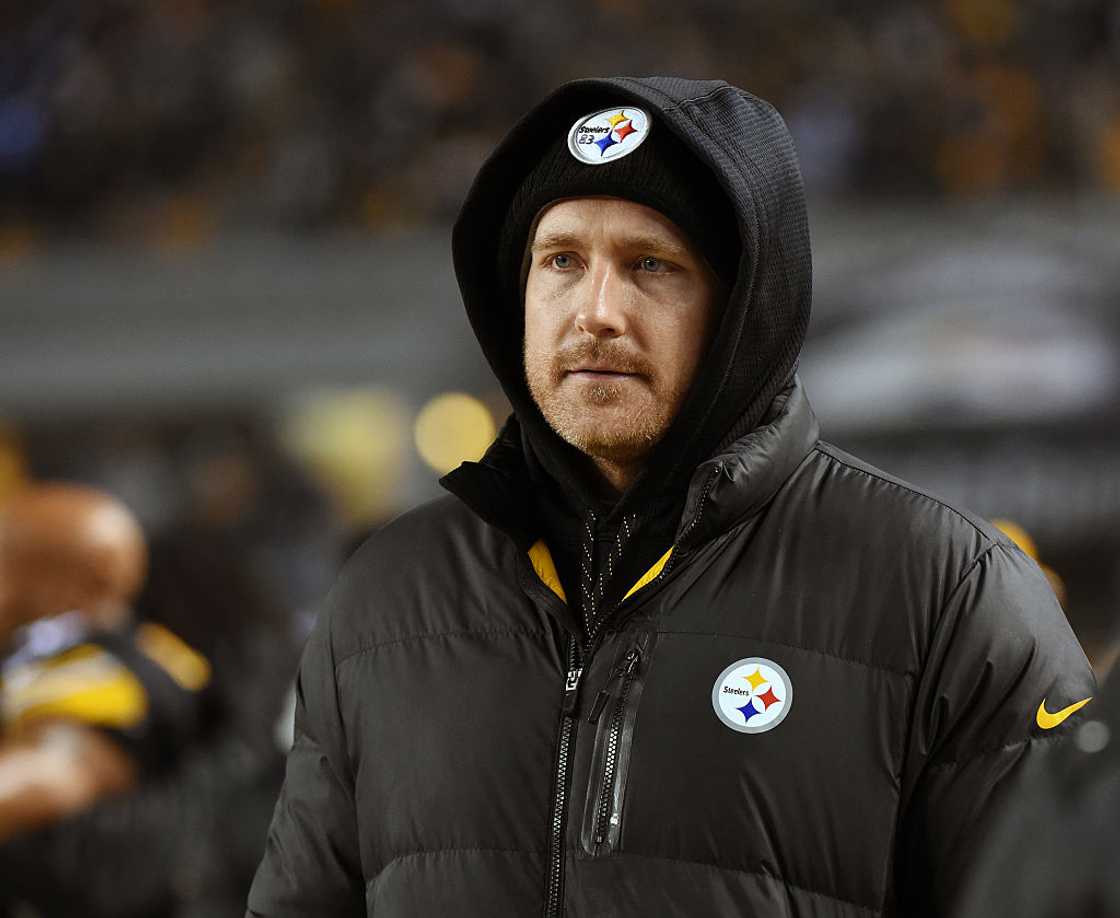 Heath Miller at Heinz Field in Pittsburgh, Pennsylvania.