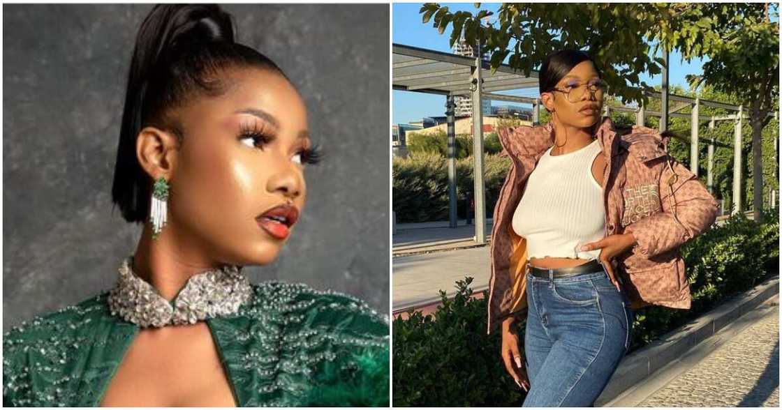 BBNaija’s Tacha looks fabulous in green outfit. BBNaija’s Tacha looks fabulous in green outfit.