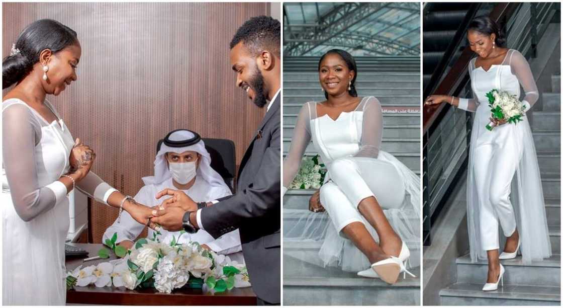 Nigerian man, Duru C.E. weds his woman in UAE. Nigerian man, Duru C.E. weds his woman in UAE.