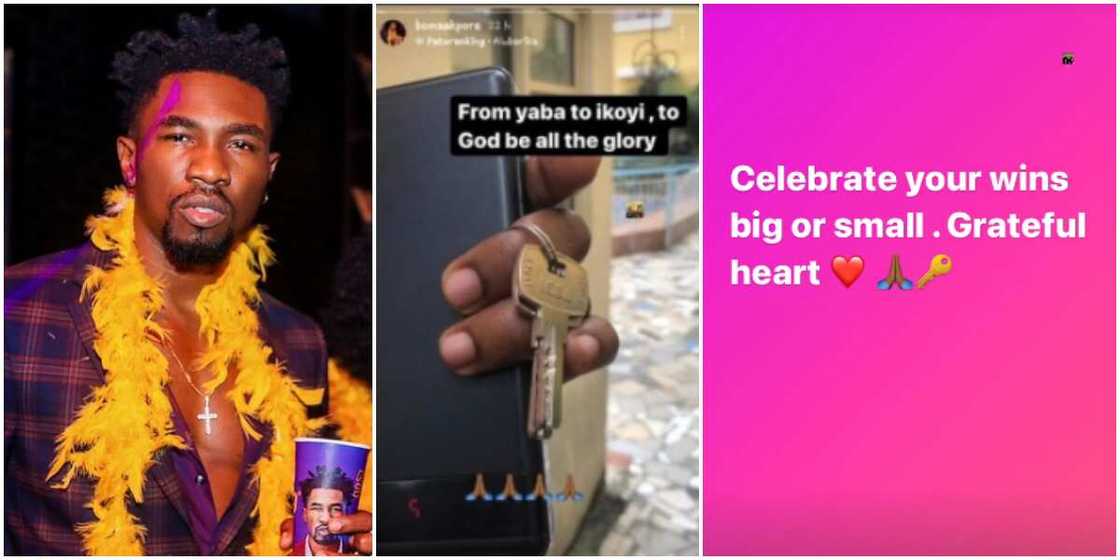 BBNaija star Boma moves to Ikoyi.