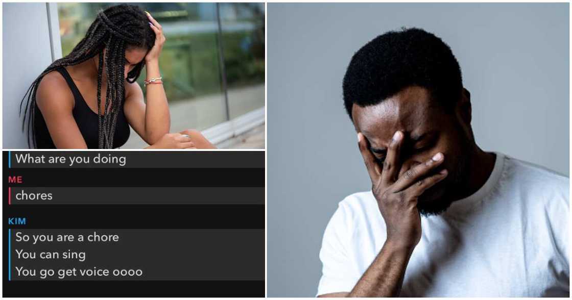 Chat, talking stage, Nigerian lady loses interest in man, bad English Chat, talking stage, Nigerian lady loses interest in man, bad English