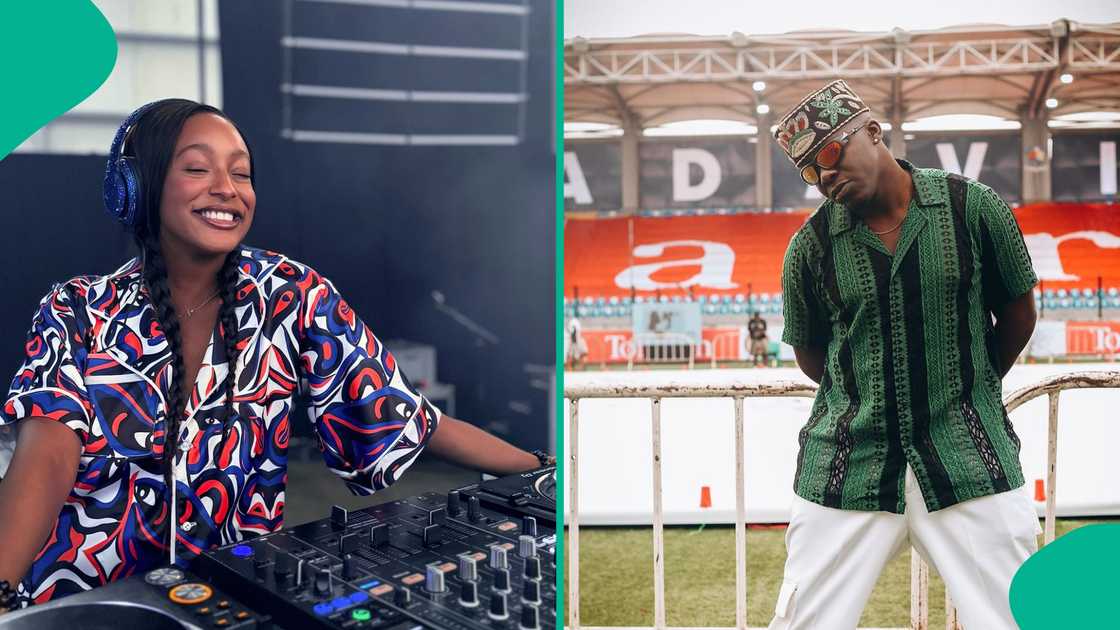 Hyenana says he worked with DJ Cuppy for two years.