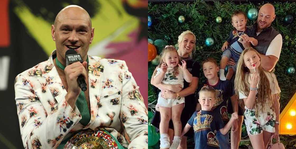 WBC champion Tyson Fury reveals he is expecting 6t child from wife Paris