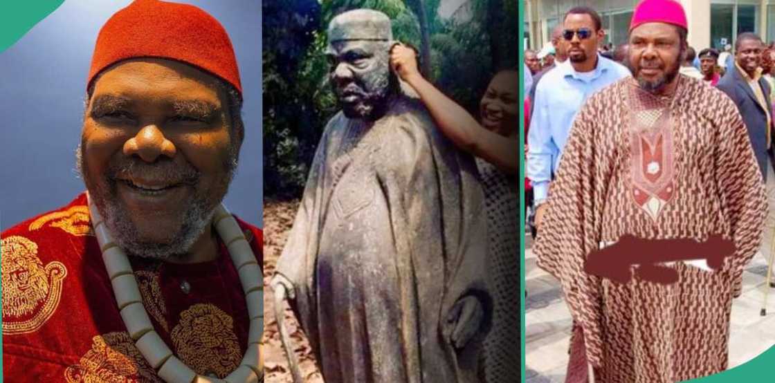 Sculpture, Pete Edochie Sculpture, Pete Edochie