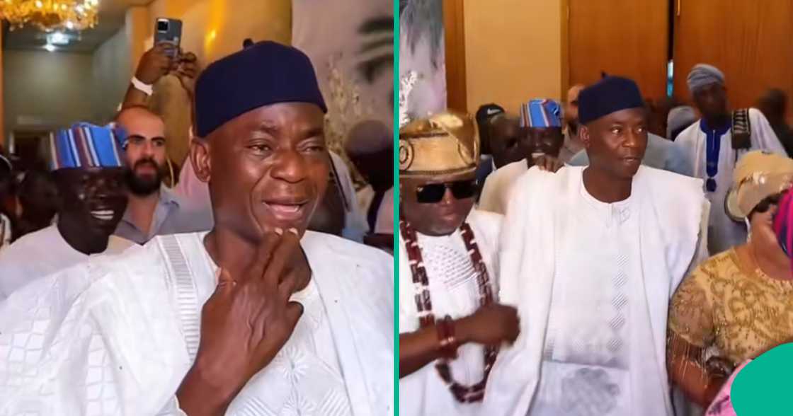 Nigerian father weeps after children surprised him with emotional 65th birthday celebration. Nigerian father weeps after children surprised him with emotional 65th birthday celebration.
