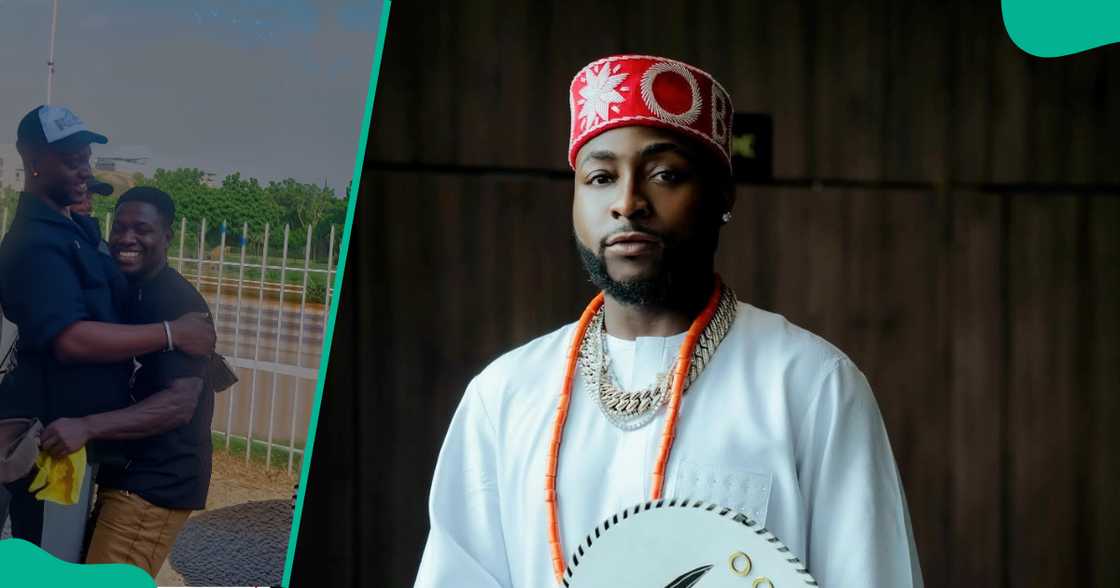 Davido finally gifts Ananzo his $5K. Davido finally gifts Ananzo his $5K.