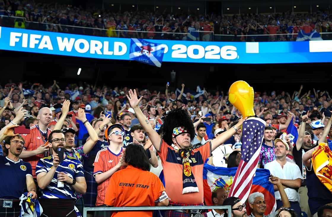Scotland fans cheering at the 2026 FIFA World Cup Scotland fans cheering at the 2026 FIFA World Cup